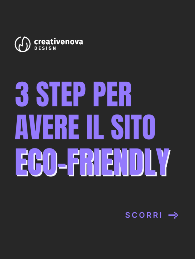 3 Step per avere il sito eco-friendly