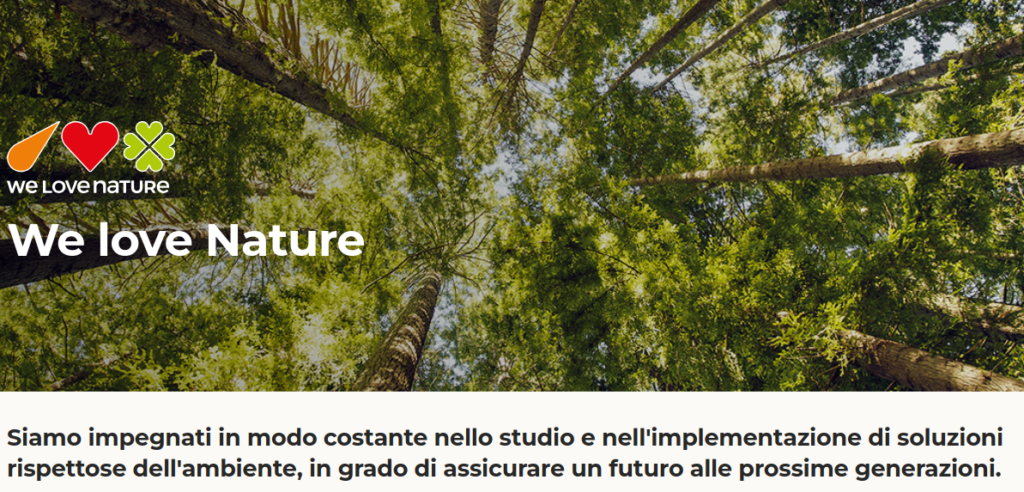 Campagna Green Marketing We Love Nature Alì supermercati